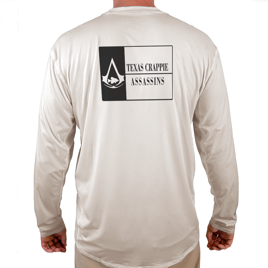 Texas Crappie Assassin Helios Fishing Shirt