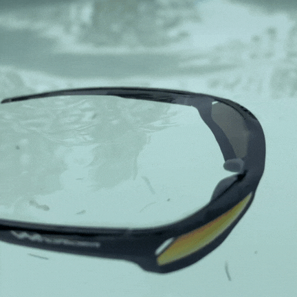 Floaterz Polarized Floating Sunglasses Black Frame