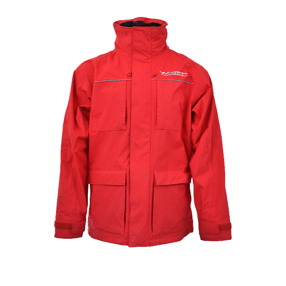 Red Waterproof Rain Jacket