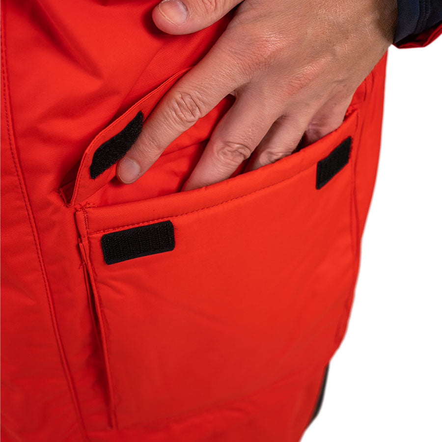 Red Waterproof Rain Jacket