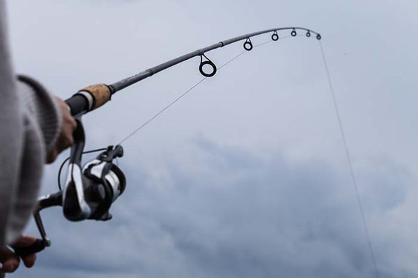 How do you string a Fishing Pole?