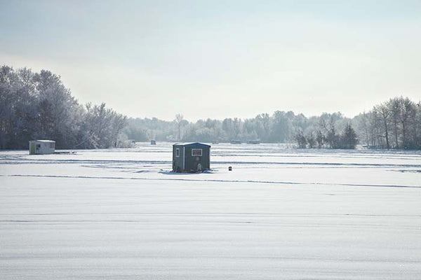 How do you spear fish through the Ice?