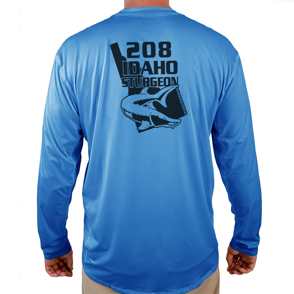 208 Idaho Sturgeon Helios Fishing Shirt