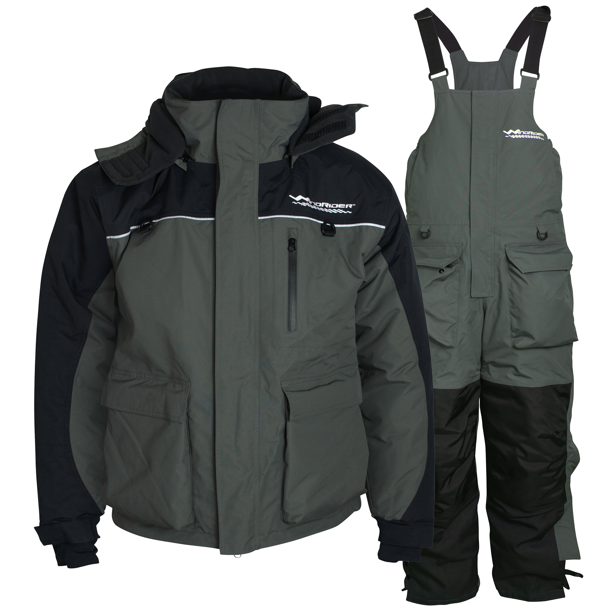 Floating ice 2025 fishing bibs