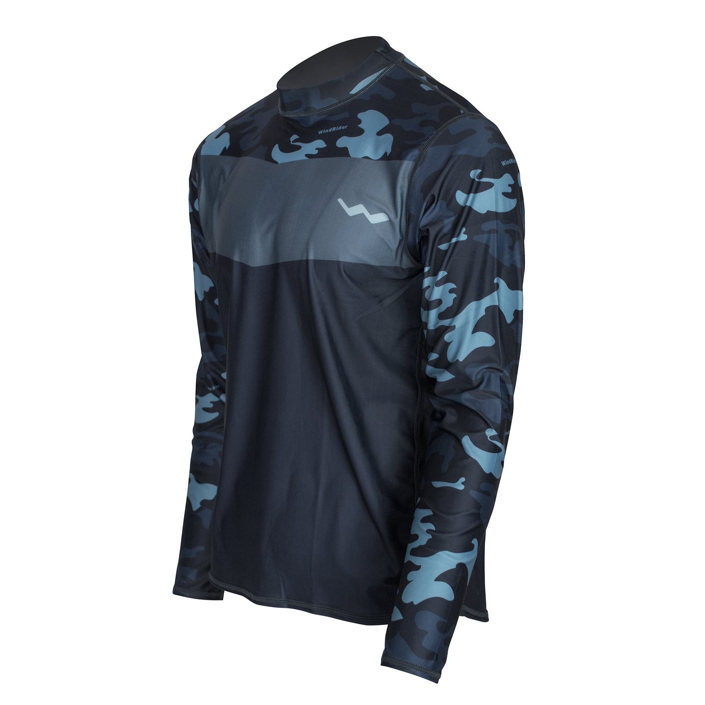 Helios™ Kids Sun Shirt Grey Camo