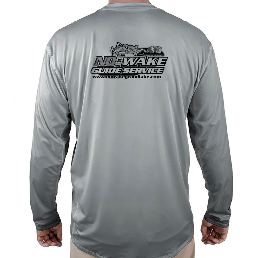 No Wake Guide Service Helios Fishing Shirt