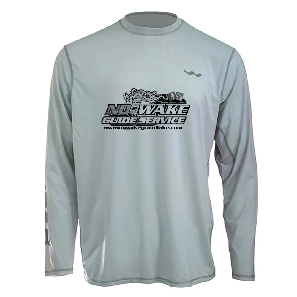 No Wake Guide Service Helios Fishing Shirt