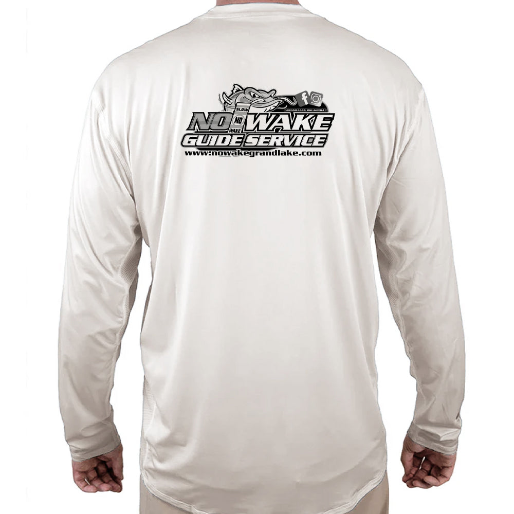 No Wake Guide Service Helios Fishing Shirt