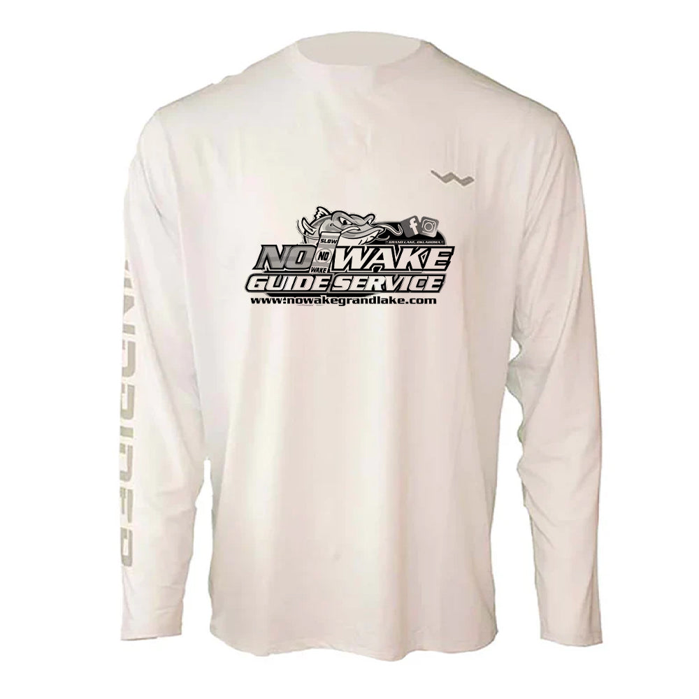 No Wake Guide Service Helios Fishing Shirt