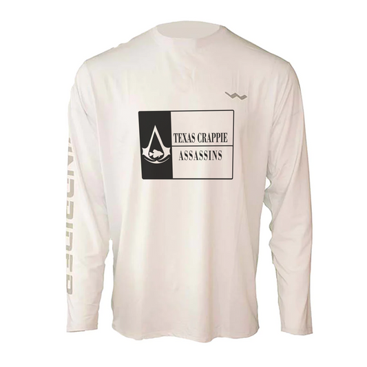 Texas Crappie Assassin Helios Fishing Shirt