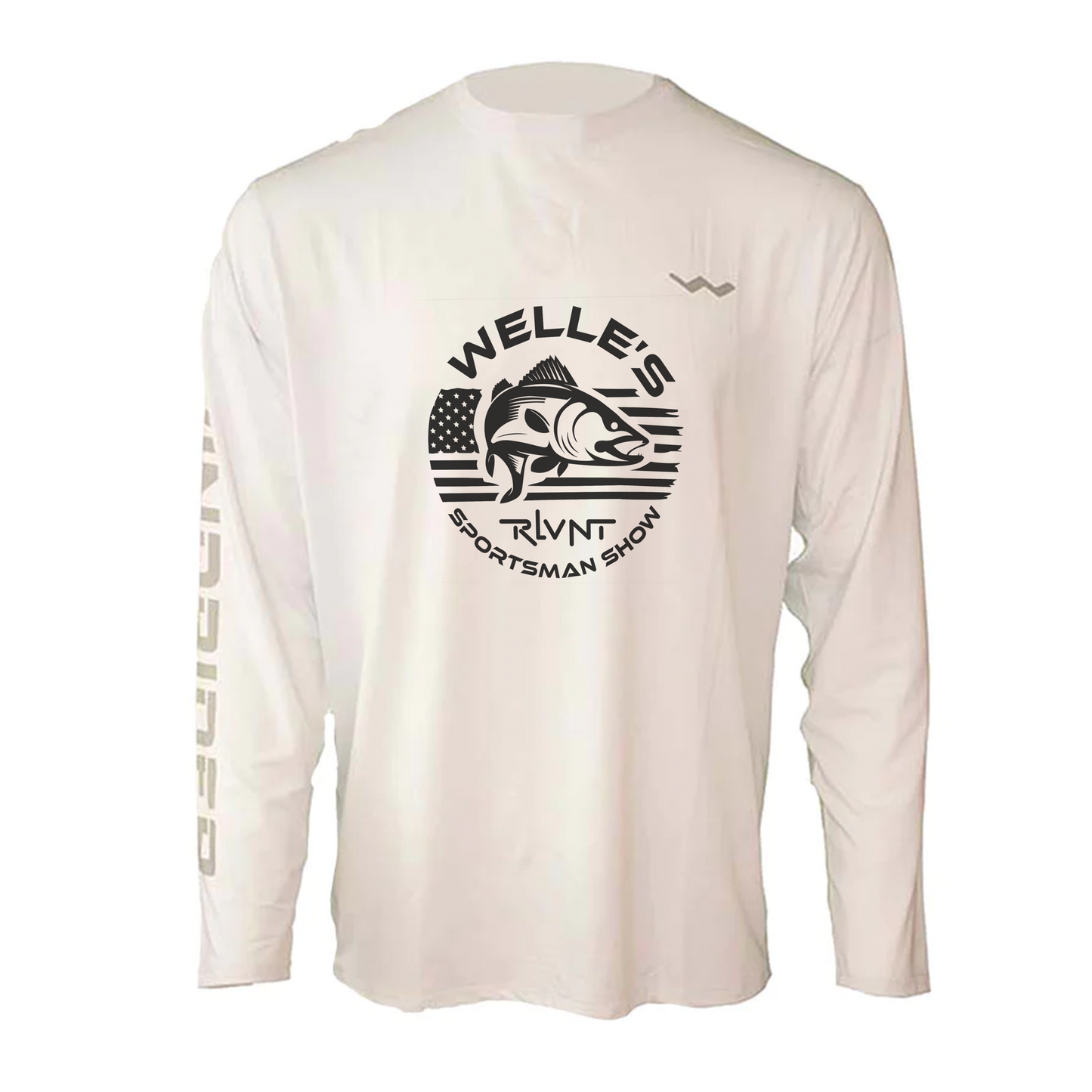 Welle's RLVNT sportsmans show Helios Fishing Shirt