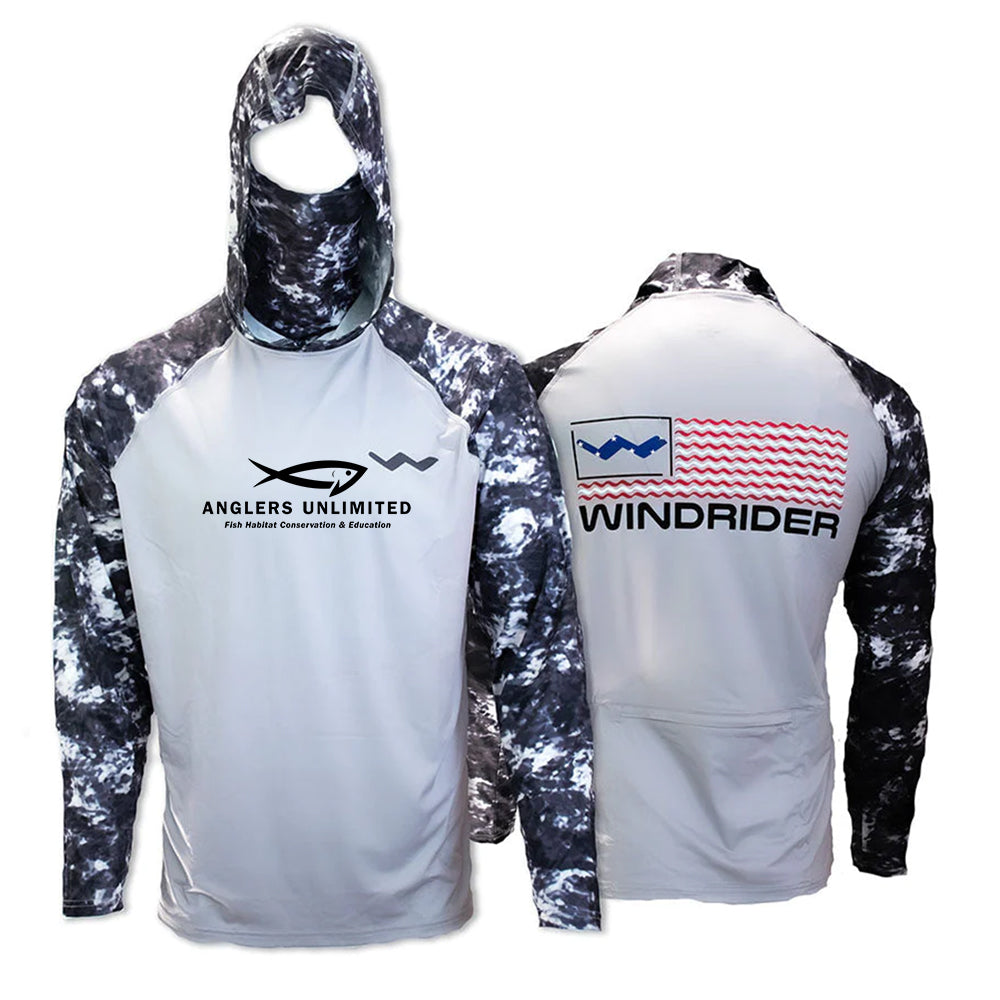 Anglers Unlimited Fish Habitat Conservation & Education Atoll Fishing Shirt