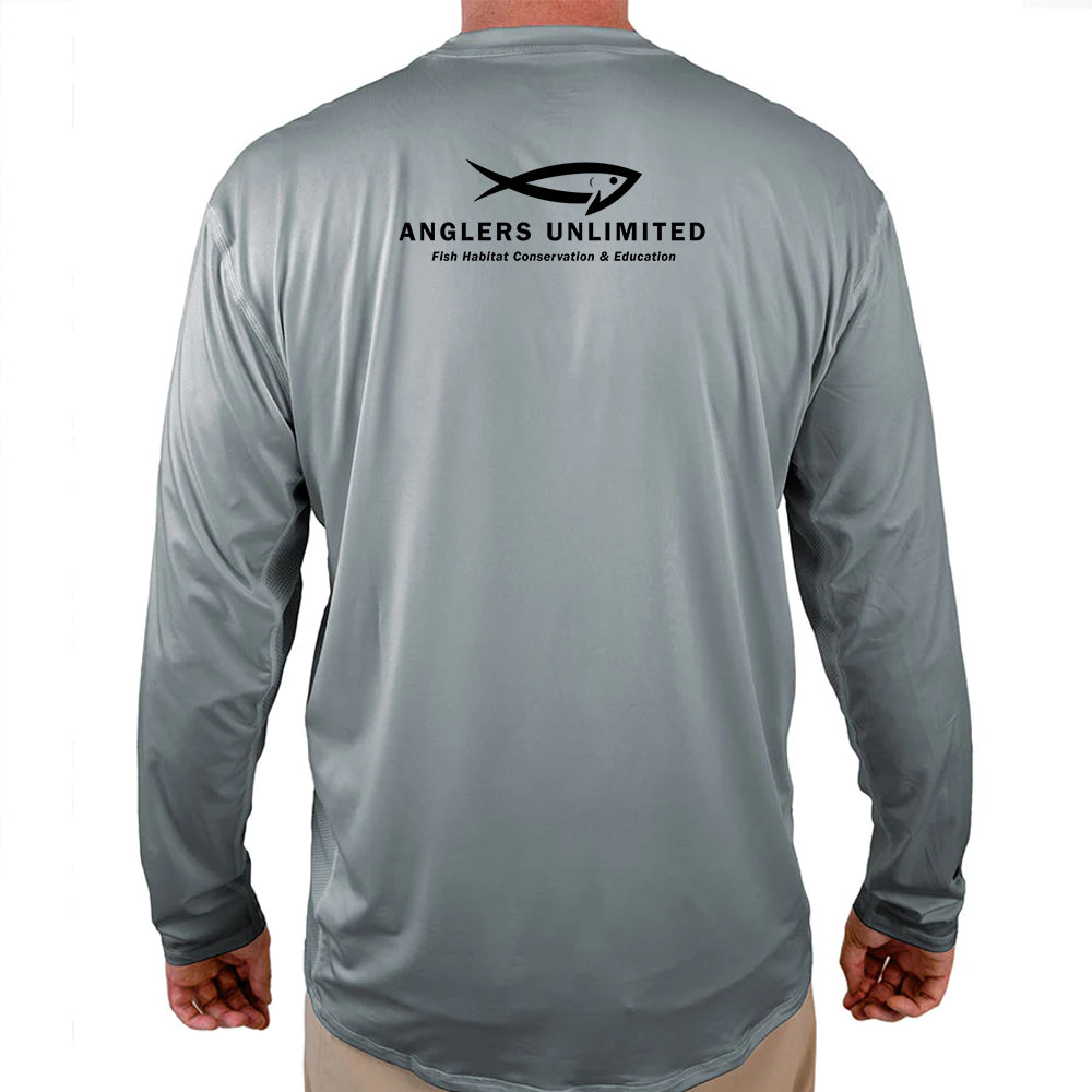 Anglers Unlimited Fish Habitat Conservation & Education Helios Fishing Shirt