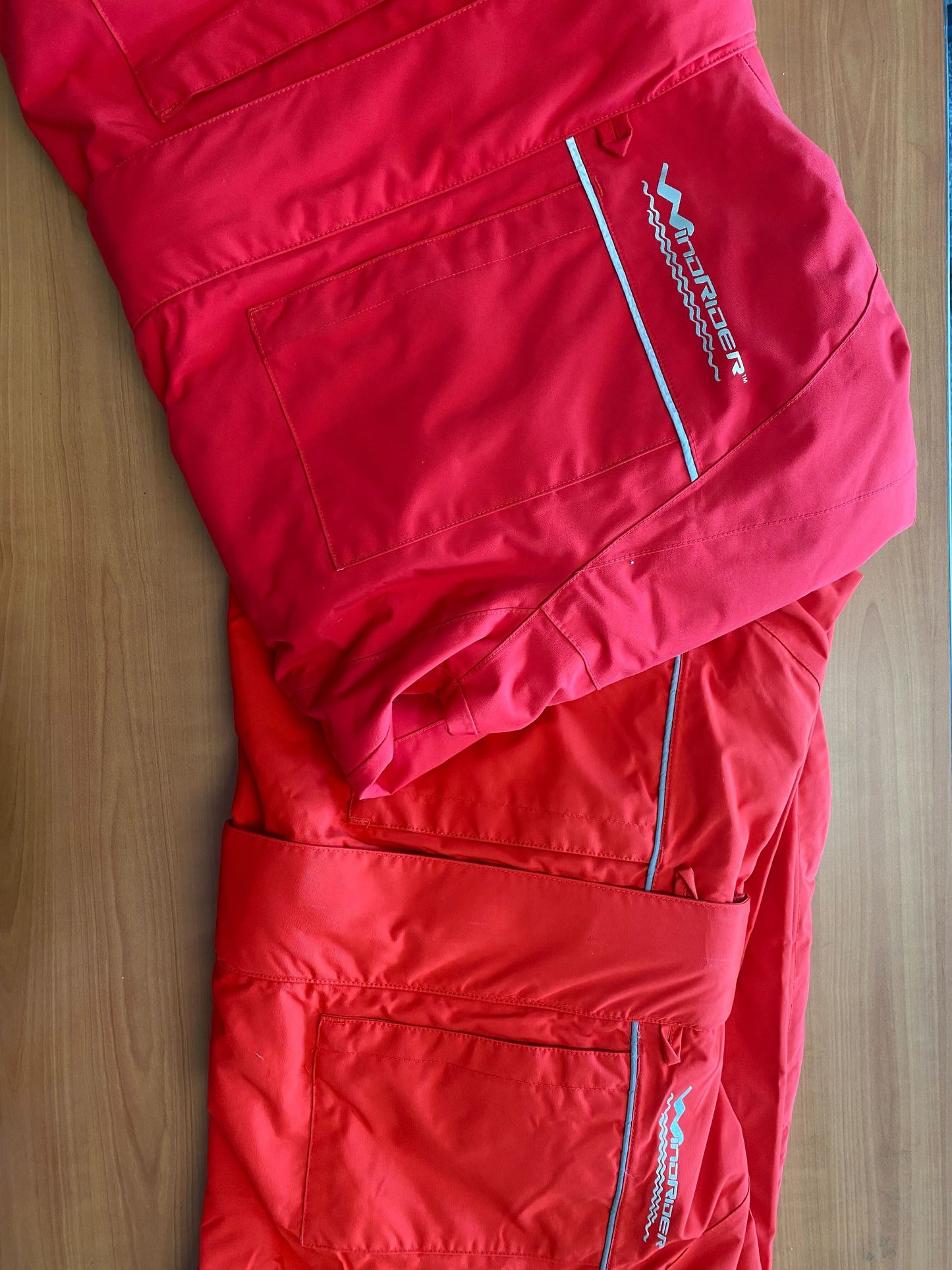 Red Waterproof Rain Jacket