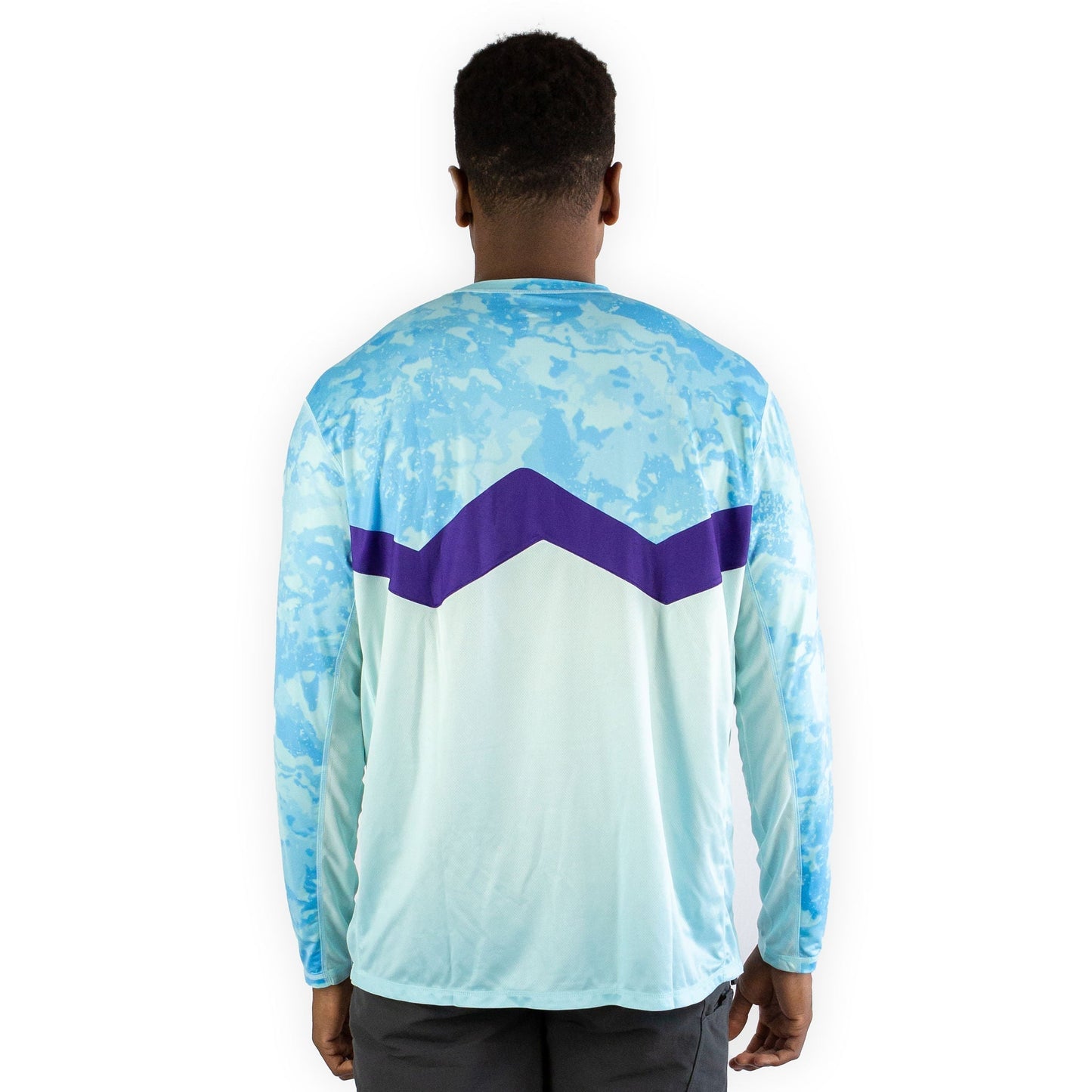 HELIOS™️ Long Sleeve Sun Shirt Caribbean Cove
