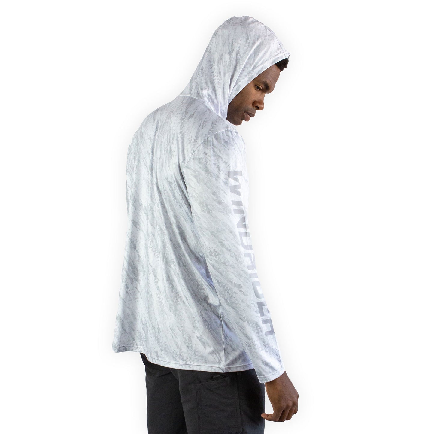 Hooded Helios with Gaiter Gray Scale Armor