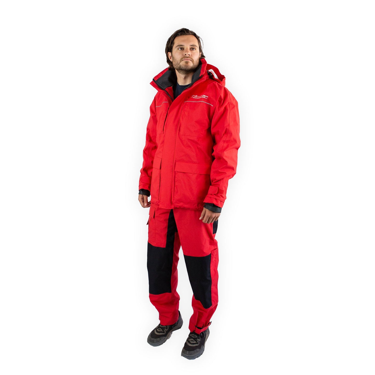 WindRider Pro All Weather Rain Gear- Set Red