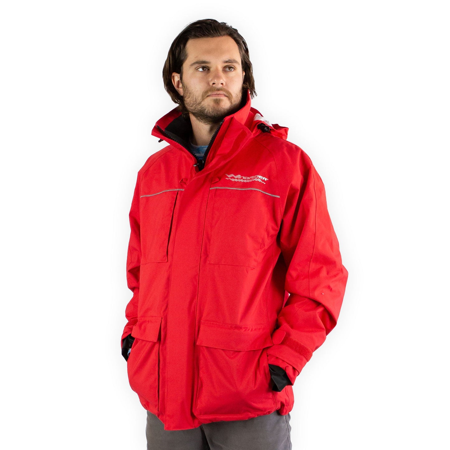 WindRider Pro All Weather Rain Gear- Set Red