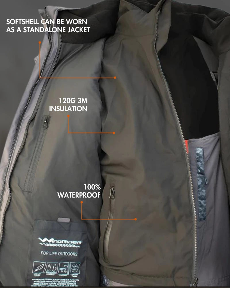 Hayward 3 Season Float Suit - Rain / Ice Gear