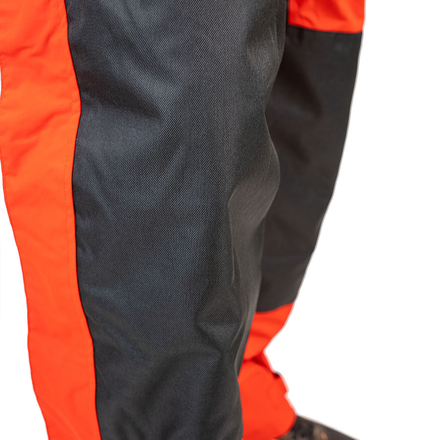Pro All Weather Rain Bibs Red