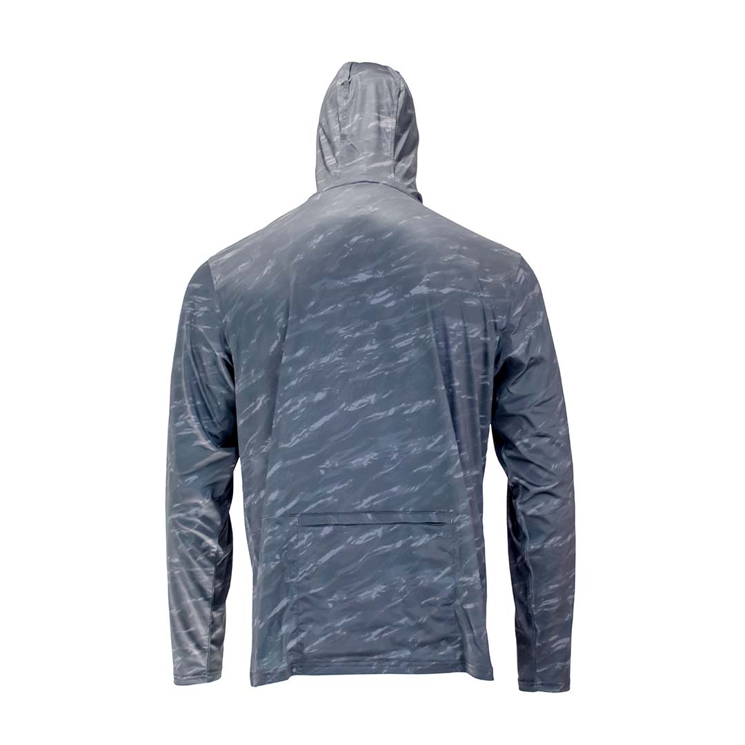 Atoll Hooded Shirt with Gaiter Grey Americana