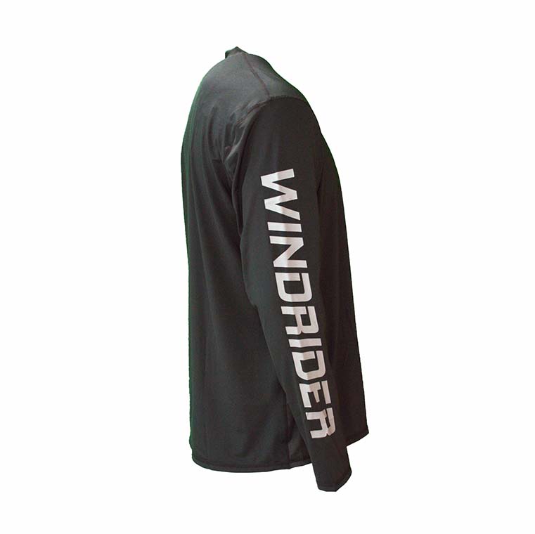 HELIOS™ Black Long Sleeve Sun Shirt