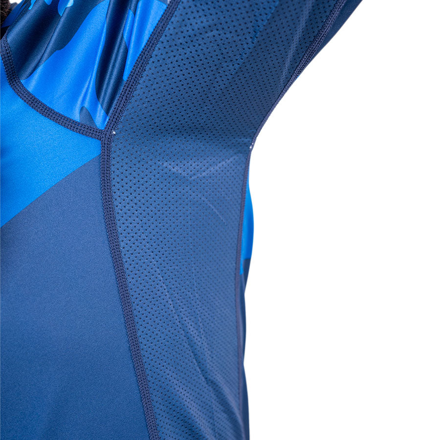 HELIOS™ Blue Camo Long Sleeve Sun Shirt
