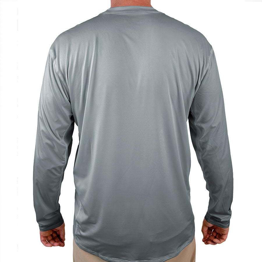 HELIOS™ Grey Long Sleeve Sun Shirt