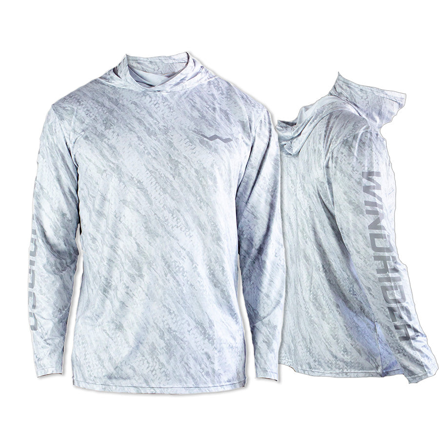 Hooded Helios with Gaiter Gray Scale Armor
