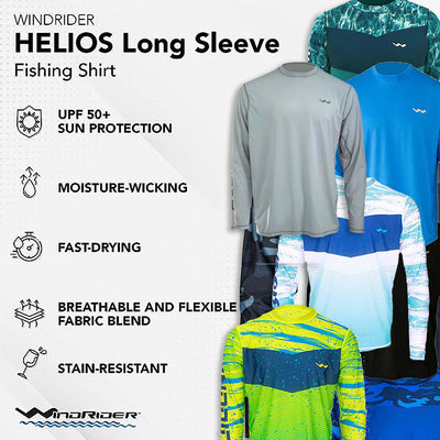HELIOS™ Long Sleeve Fishing Shirts – WindRider