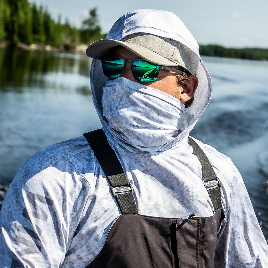 HELIOS Hooded Fishing Shirts with Gaiter