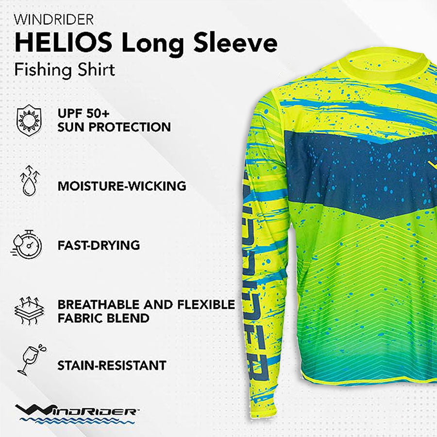 HELIOS™ Mahi Madness Long Sleeve Sun Shirt