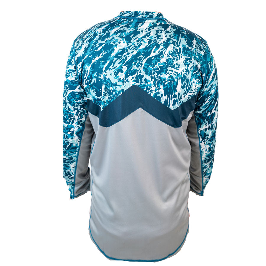 HELIOS™ Long Sleeve Sun Shirt Rolling Sea