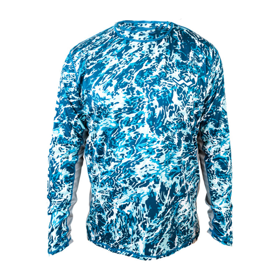 HELIOS™ Long Sleeve Sun Shirt Rolling Sea