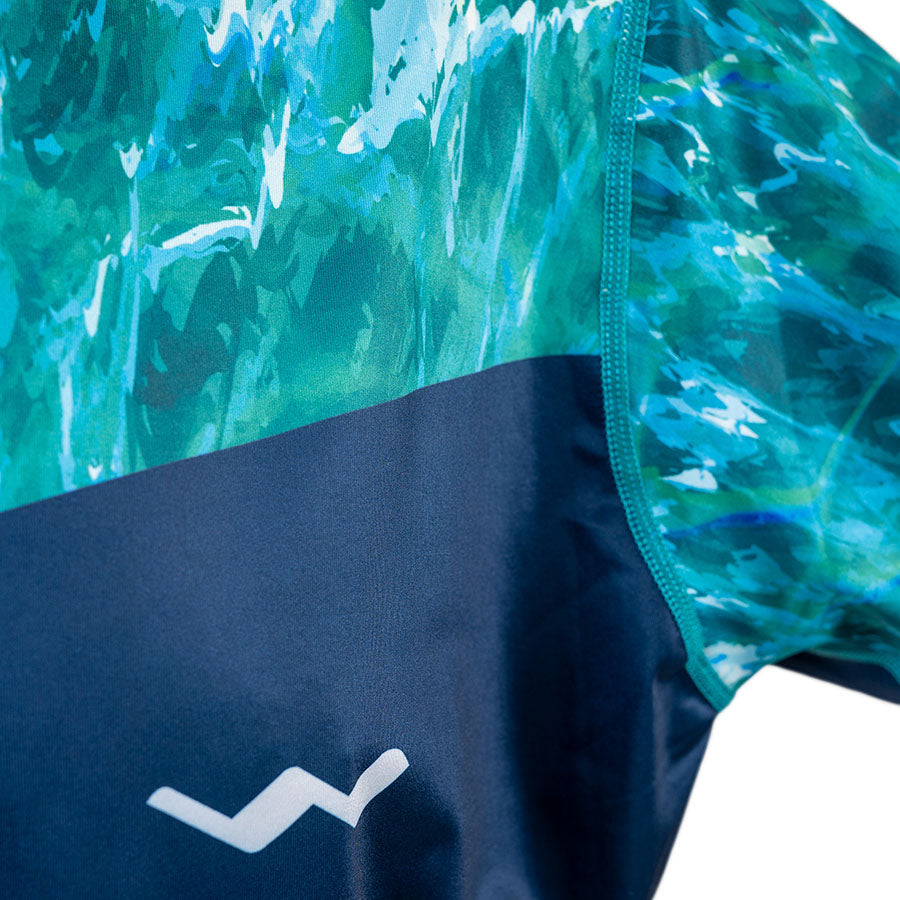 HELIOS™ Tahitian Teal Long Sleeve Sun Shirt