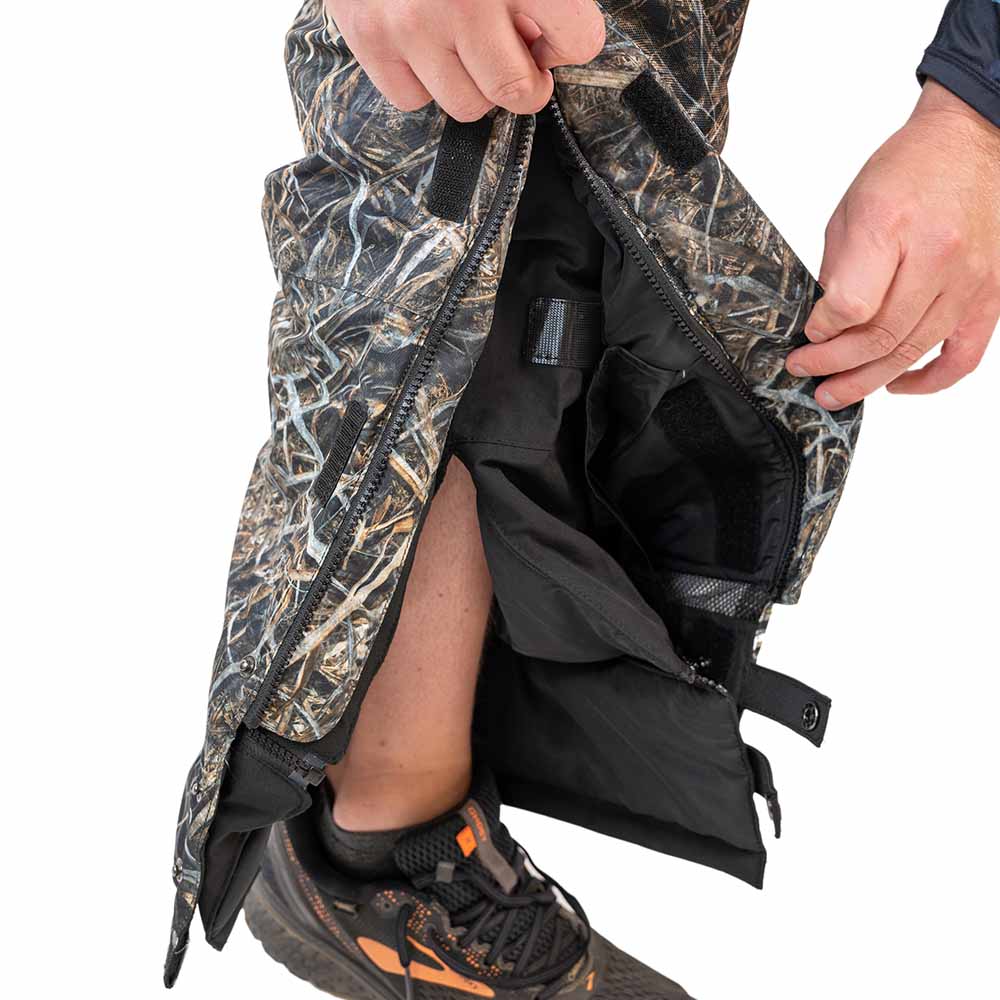 Hayward Wetlands Camo Convertible Float Bibs