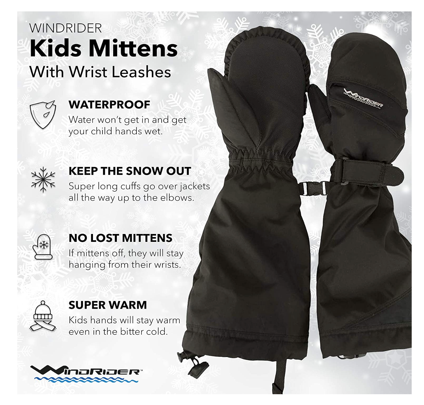 Waterproof Toddler Mittens