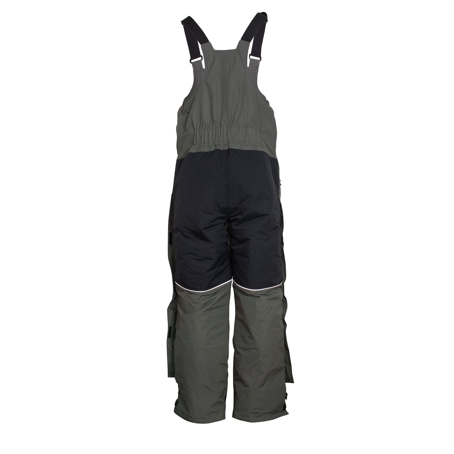 WindRider Ice Fishing Suit | Insulated Bibs and Jacket | Flotation | Tons  of Pockets | Adjustable Inseam | Reflective Piping | Waterproof Gear for  Ice