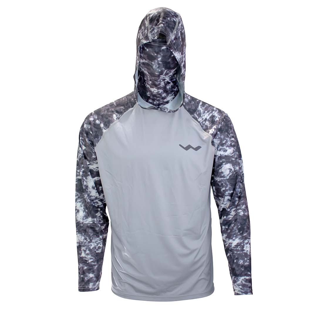 Atoll Hooded Shirt with Gaiter Black Ice / 5XL
